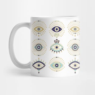 evil eyes Mug